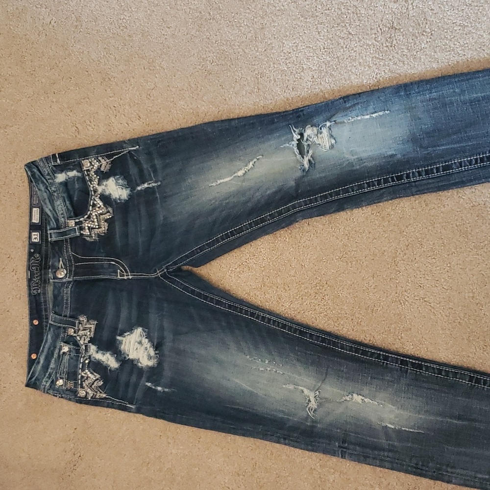 Womens Miss Me skinny ankle jeans